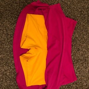 pink champion tennis skort